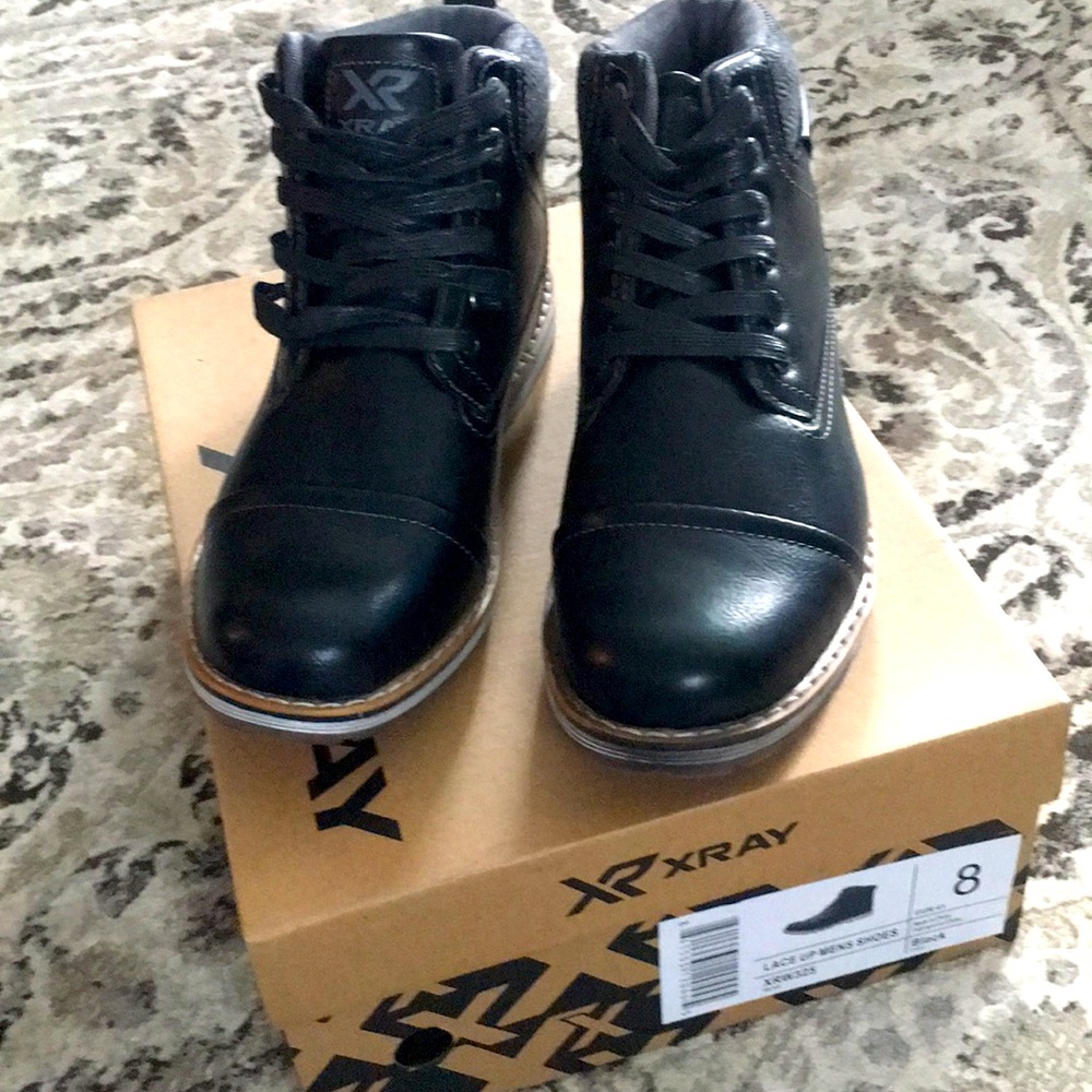 Men Black Boots